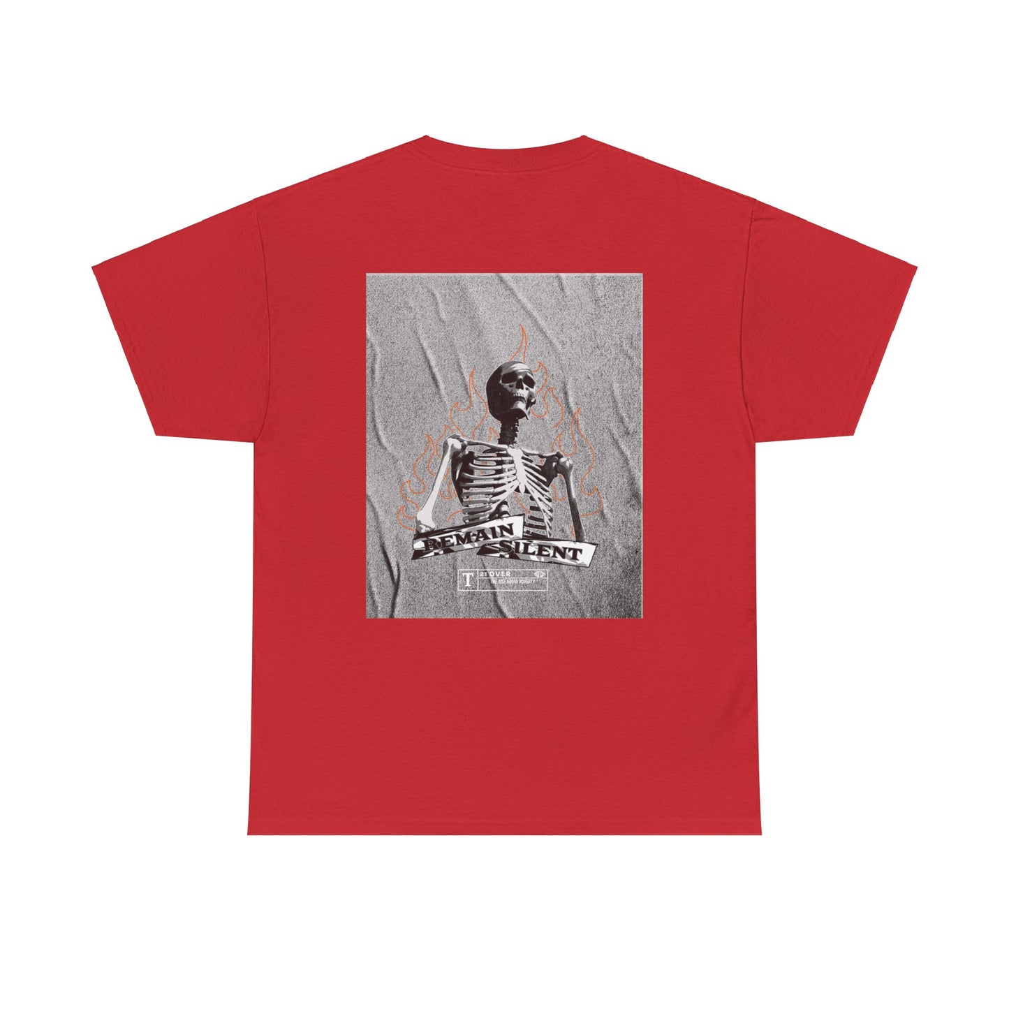 Remain Silent Tee Trap World Logo