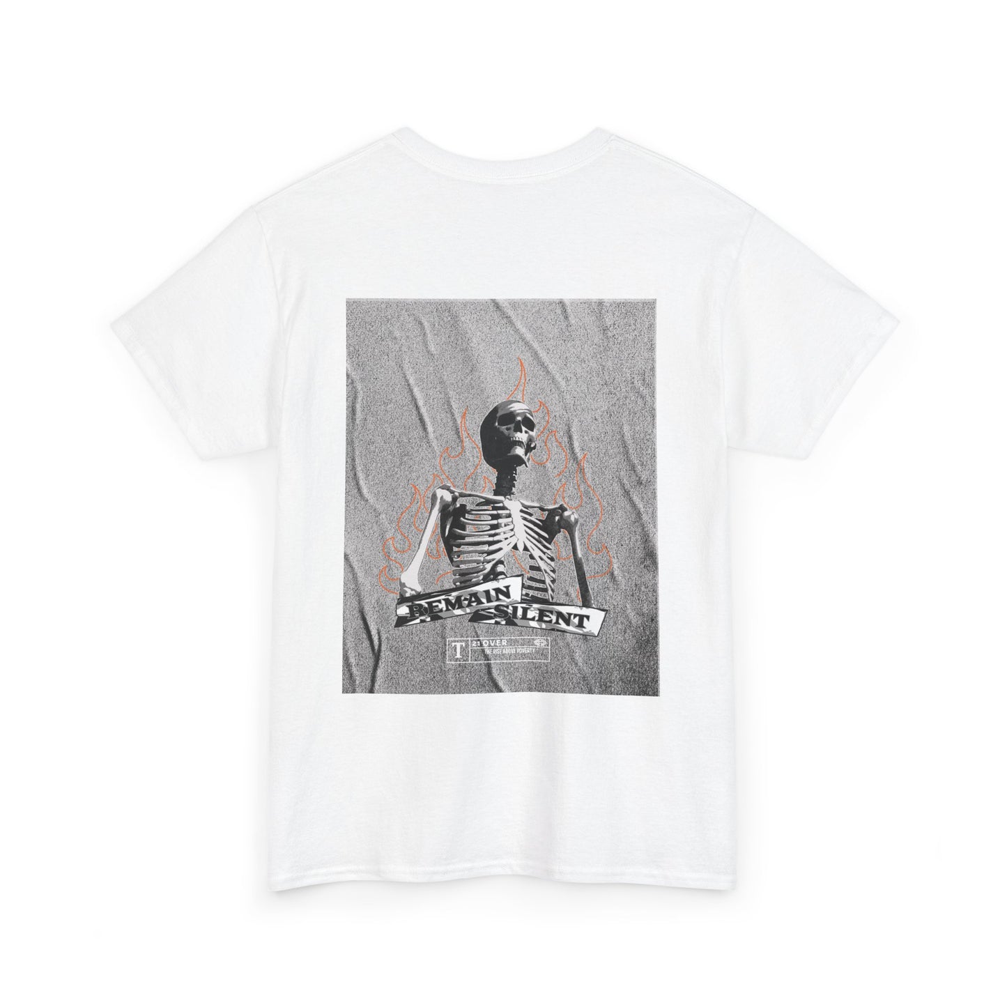 Remain Silent Tee Trap World Logo