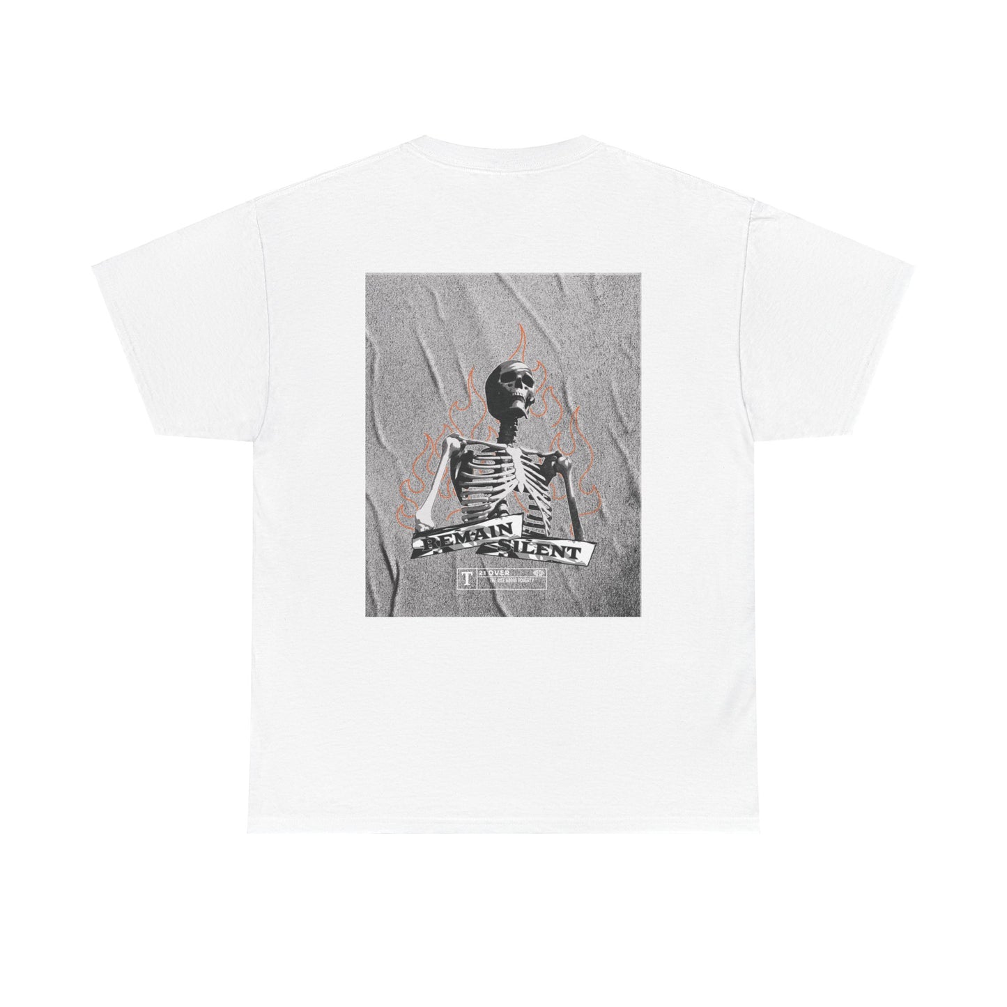 Remain Silent Tee Trap World Logo