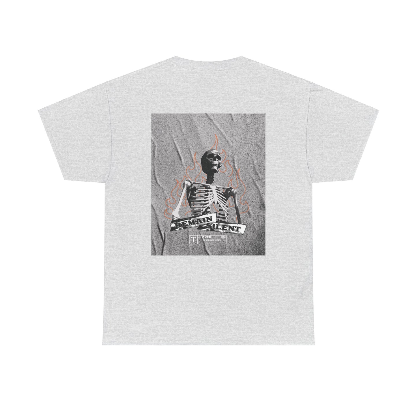 Remain Silent Tee Trap World Logo